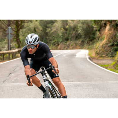 Kask Elemento Profesyonel Karbon Yol Bisikleti Kaskı Gri Medium