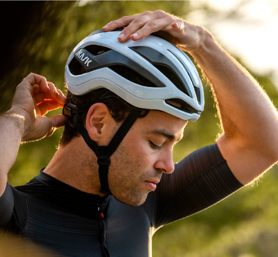 Kask Elemento Yol Bisiklet Kaskı Beyaz Large