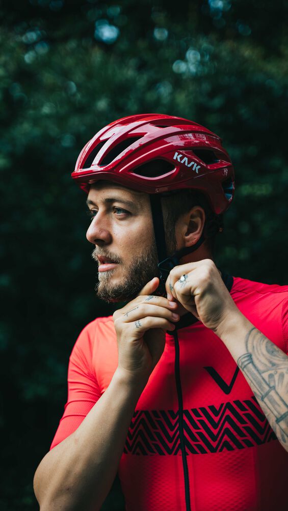 Kask Mojito3 Yol Bisikleti Kaskı Mat Kırmızı Large