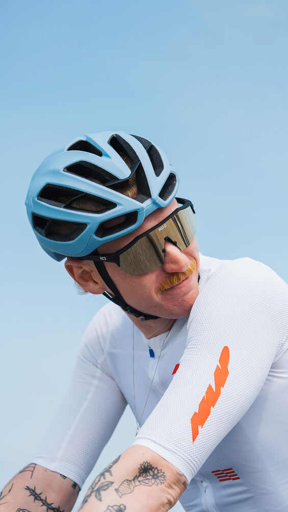 Kask Protone Icon WG11 Yol Bisikleti Kaskı Mat Mavi Medium