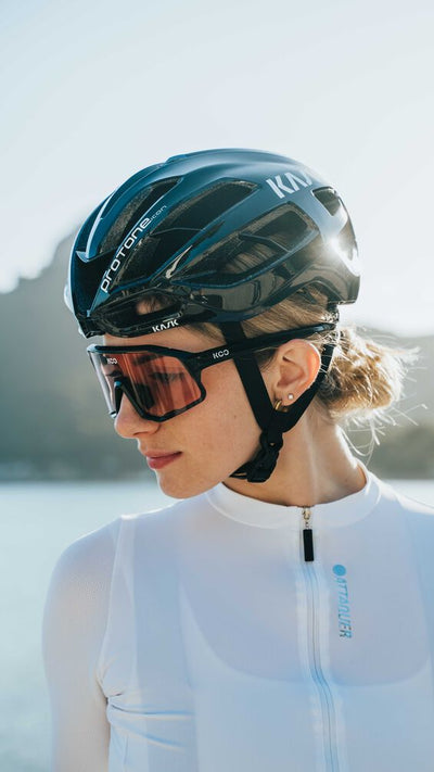 Kask Protone Icon WG11 Yol Bisikleti Kaskı Mat Mavi Medium
