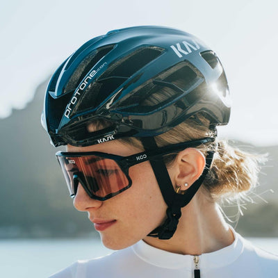 Kask Protone Icon Yol Bisikleti Kaskı Turuncu Medium