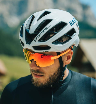 Kask Protone Icon Yol Bisikleti Kaskı Turuncu Medium