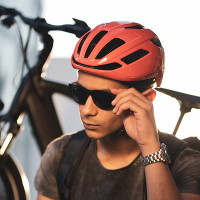 Kask Sintesi Bisiklet Kaskı Turuncu Large