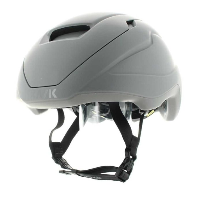 Kask Wasabi Yol Bisikleti Kaskı Mat Gri Medium 52-58cm