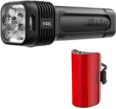 Knog Blinder 1300 & MID Cobber USB Şarjlı Ön Arka Aydınlatma Seti FST-413