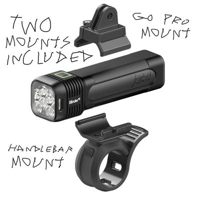 Knog Blinder 1400 Usb Şarjlı Ön Far Aydınlatma Seti 13459 FAR-244