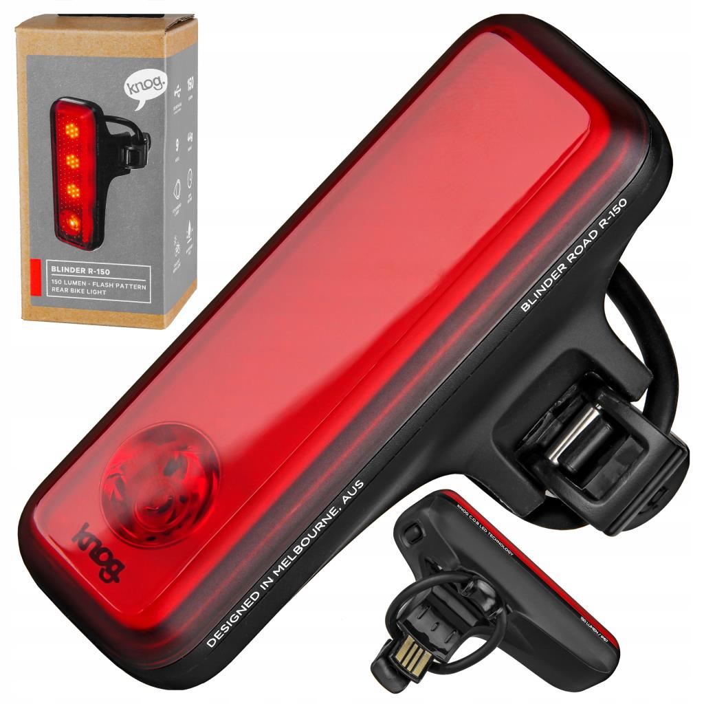 Knog Blinder Road 150 Usb Şarjlı Bisiklet Arka Aydınlatması STP-223