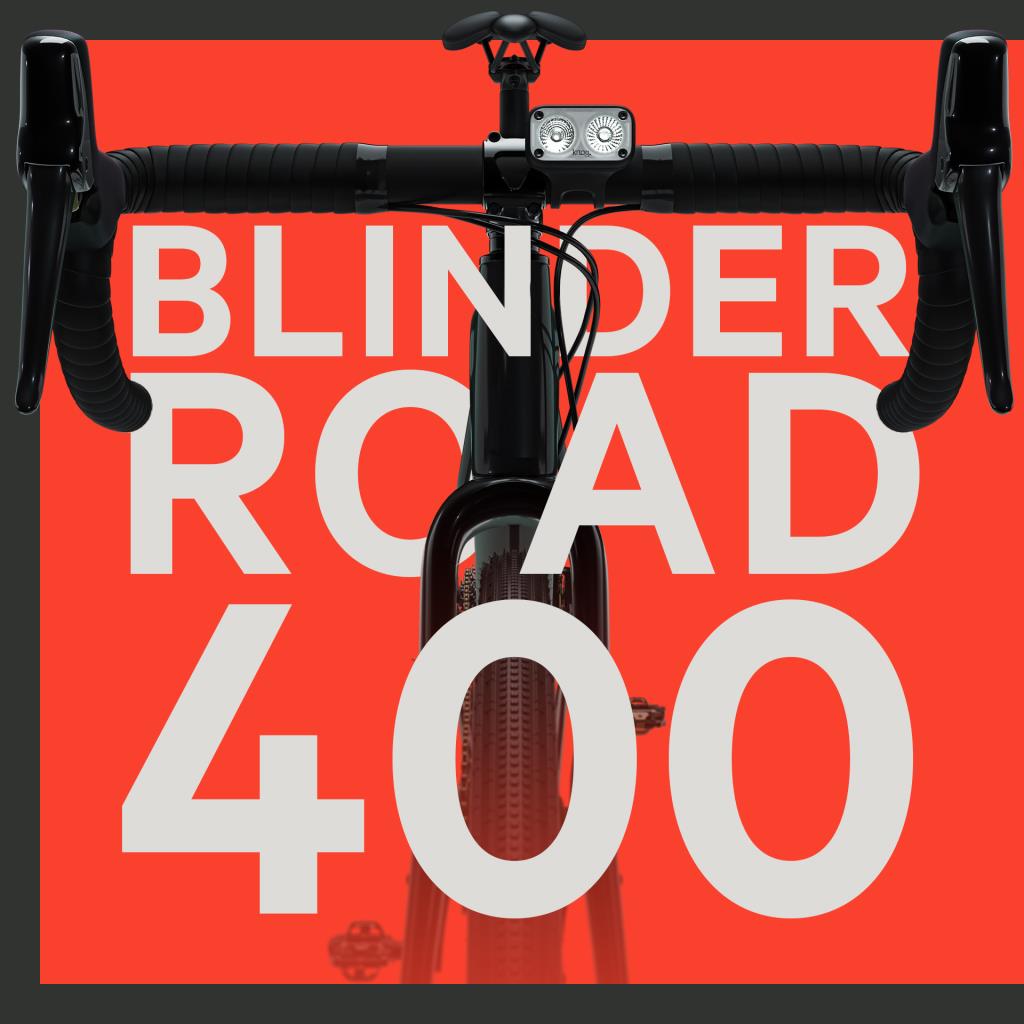 Knog Blinder Road 400 USB перезаряжаемый велосипедный передний фонарь FAR-227
