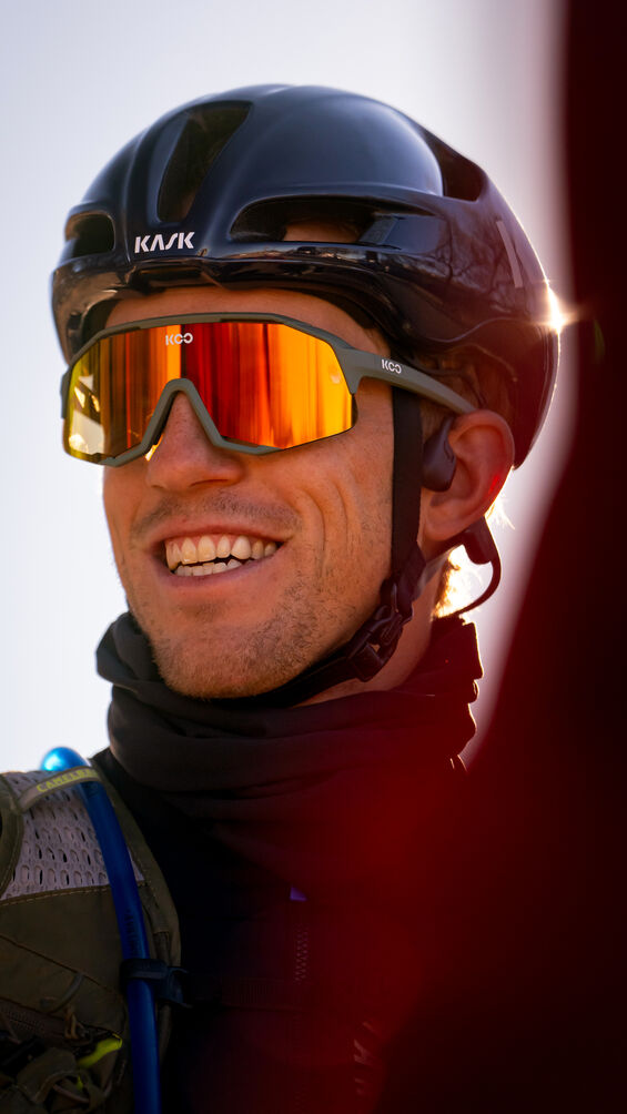 Koo Demos Matt Güneş Gözlüğü Green Matt - Orange Mirror OEY00005946