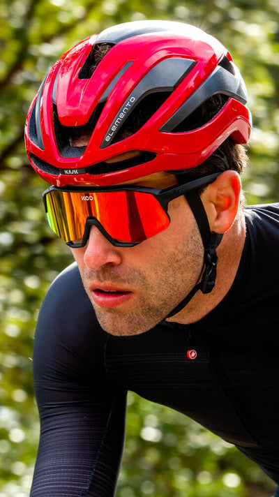 Koo Demos Matt Güneş Gözlüğü Siyah |  Kırmızı OEY00005918