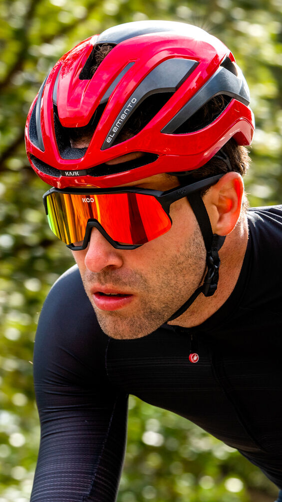 Koo Demos Matt Güneş Gözlüğü Siyah |  Kırmızı OEY00005918