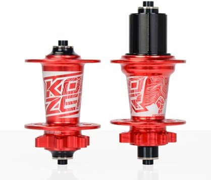 Комплект ступиц передних и задних подшипников Koozer Xm490, 32 отверстия, QR-защелка, 6 винтов, совместимый с диском