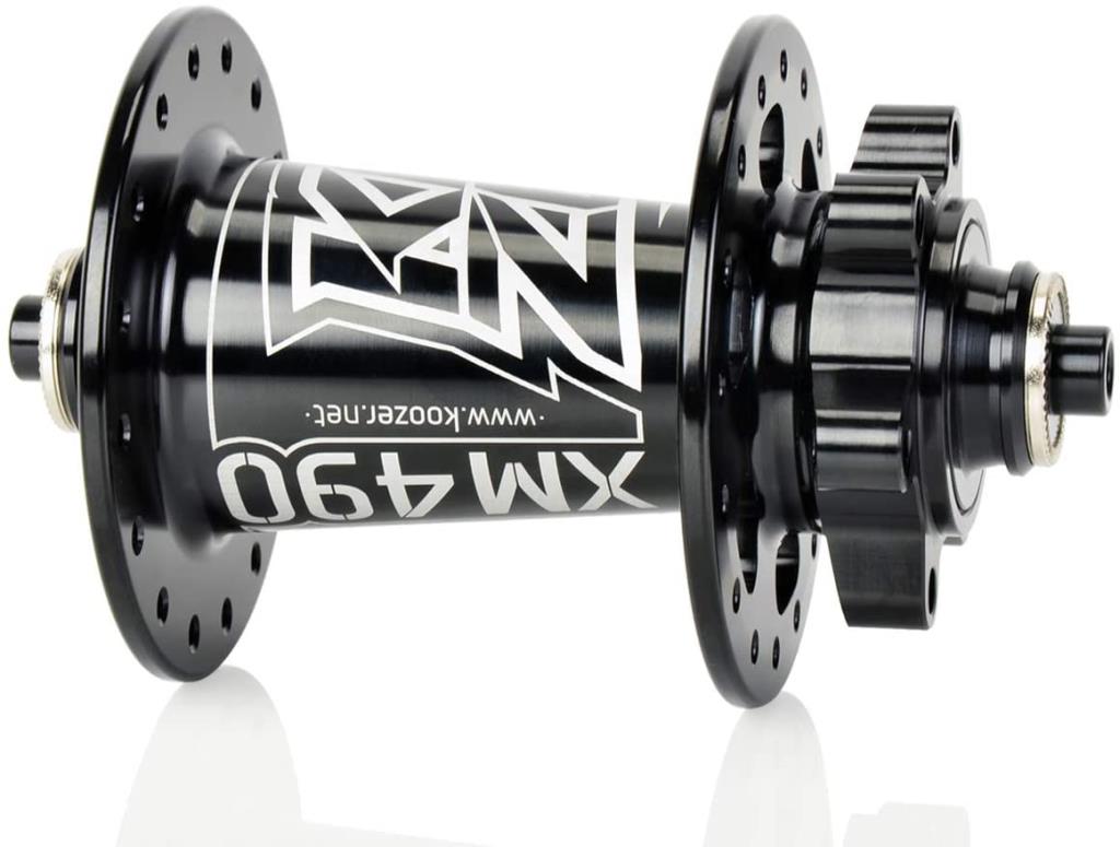 Комплект ступиц передних и задних подшипников Koozer Xm490, 32 отверстия, QR-защелка, 6 винтов, совместимый с диском