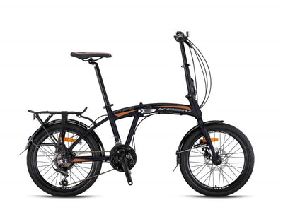 Kron FD 2100 20-колесный механический дисковый тормоз 21 Gear Модель 2022 Алюминиевый складной велосипед 