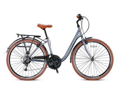 Kron Tetra 2.0 28 Jant Şehir Bisikleti 21 Vites 2021 Model Sepetli Bisiklet