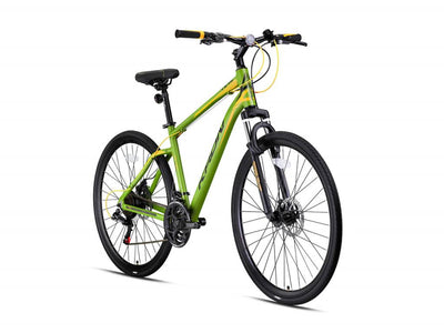 Городской велосипед Kron Tx 75 Md 28 с ободом 2024, модель алюминиевого комплекта передач Shimano Tourney