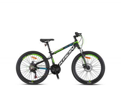 Kron XC 75 24 Jant 21 Vites V-Fren 2023 Model Alüminyum Çocuk Dağ Bisikleti