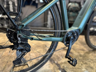 Yenilenmiş Kron Zeon Elektrikli Bisiklet Yeşil