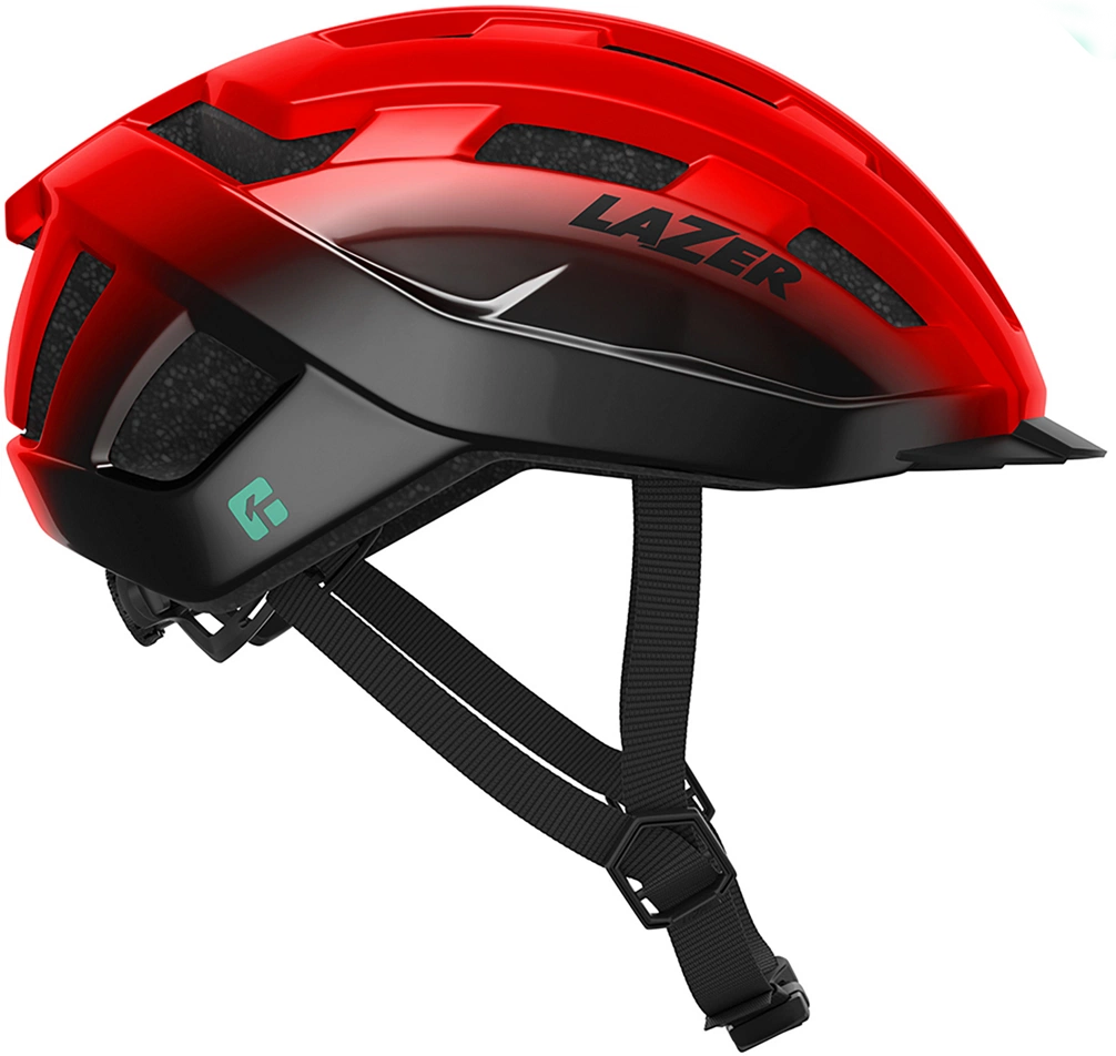 Велошлем Lazer Codax Kineticore CE-CPSC Universal +NET Красно-черный BLC2547893304