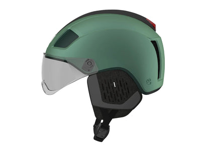 Lazer HMT Nova Kineticore Vizörlü Bisiklet Kaskı CE-CPSC-NTA M+LED+WKT Matte Green Emerald Medium BLC2647893934