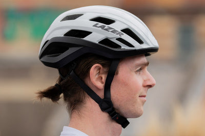 Шлем для шоссейного велосипеда Lazer Strada Kineticore, матовый темно-серый с ярко-желтым оттенком, размер S, BLC2227891052 