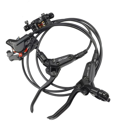 Гидравлические дисковые тормоза Logan, совместимые с электровелосипедом, с датчиком, 2-контактным разъемом, кабелем 85-175 см и ротором 160 мм HD-E500. 