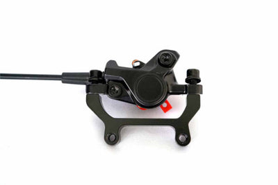 Гидравлические дисковые тормоза Logan, совместимые с электровелосипедом, с датчиком, 2-контактным разъемом, кабелем 85-175 см и ротором 160 мм HD-E500. 