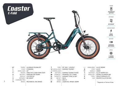Loop Coaster 20 Jant Elektrikli Katlanır Fat Bike 23-007