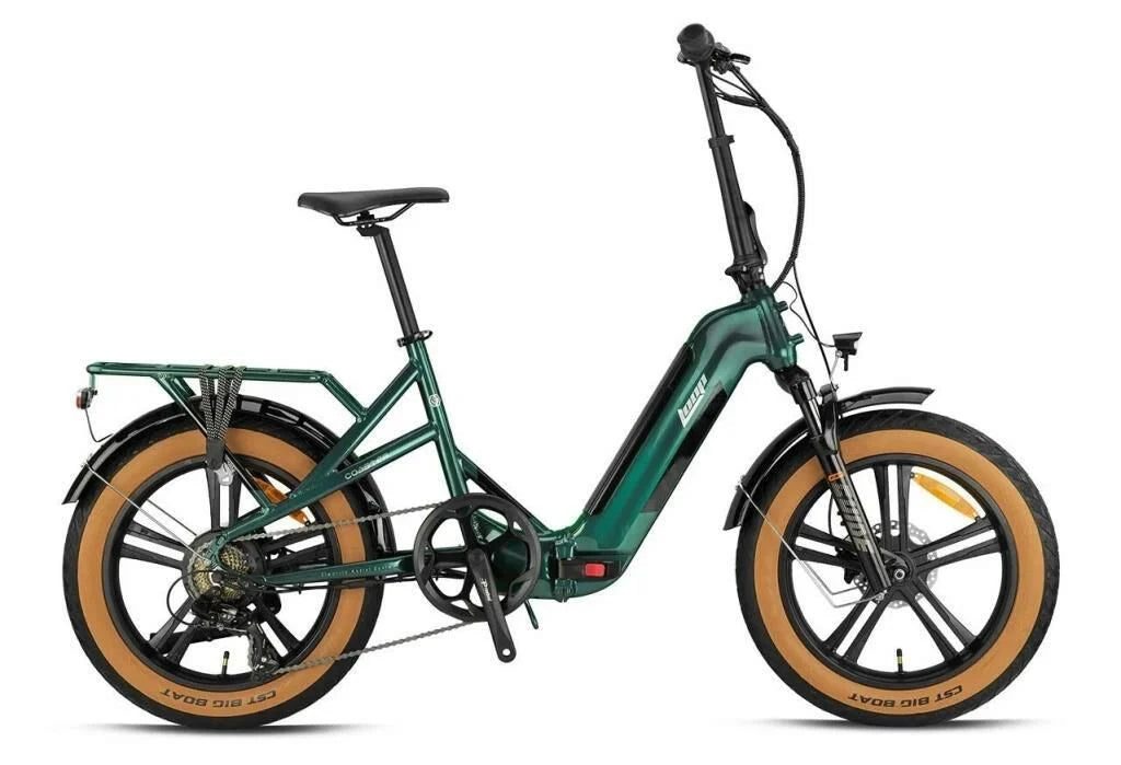 Loop Coaster Elektrikli Katlanır Fatbike Bisiklet Kolon Jant 20 Jant 2025