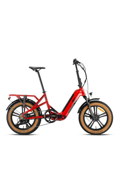 Loop Coaster Elektrikli Katlanır Fatbike Bisiklet Kolon Jant 20 Jant 2025