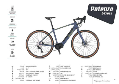 Loop Potenza Gravel Elektrikli Bisiklet 2025 10 Vites 18.5 Inc