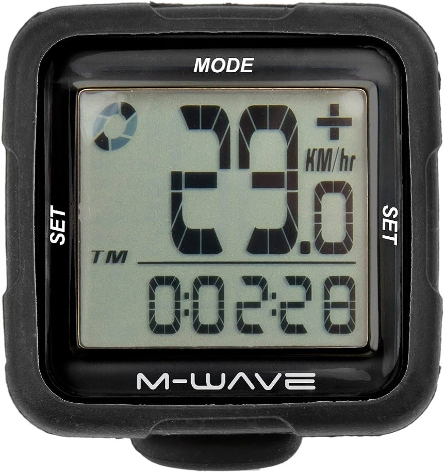 M-WAVE XIV Kablosuz Kilometre Saati Silikon 14 Fonksiyonlu KMS-302
