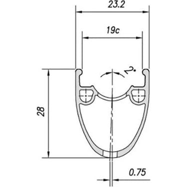 Mach1 Pulse 19 28/29 Jant Çemberi 32 Delik JNT-509