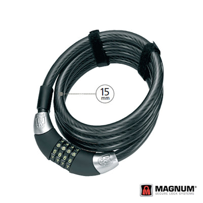 Magnum 3042 Şifreli Bisiklet Kilidi 15x1850mm KLT-202