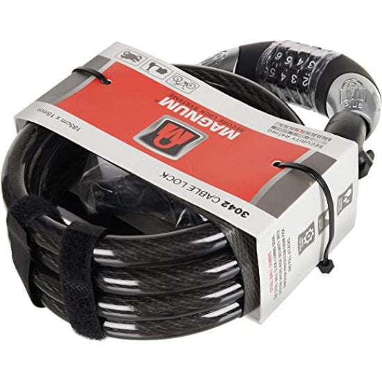 Magnum 3042 Şifreli Bisiklet Kilidi 15x1850mm KLT-202