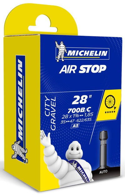 Внутренняя трубка Michelin Air Stop 28 700X35-47, толстый клапан