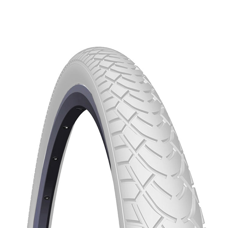 Велосипедная покрышка Mitas Wallrus 16x1,75 белая LSD-120