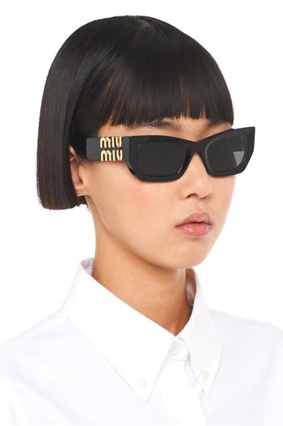 Miu Miu 0MU 09WS Kadın Güneş Gözlüğü 1AB5S053 Black Dark Grey 53 Ekartman