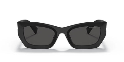 Miu Miu 0MU09WS Kadın Güneş Gözlüğü Matte Black Dark Grey 1BO5503N 53 Ekartman