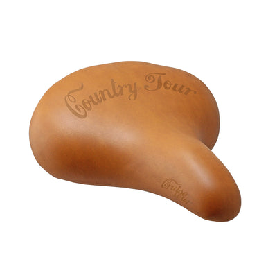 Monte Grappa Country Tour Yaylı Vintage Bisiklet Selesi Kahverengi 22,5x25,5cm SLE-328