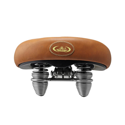 Monte Grappa Country Tour Yaylı Vintage Bisiklet Selesi Kahverengi 22,5x25,5cm SLE-328