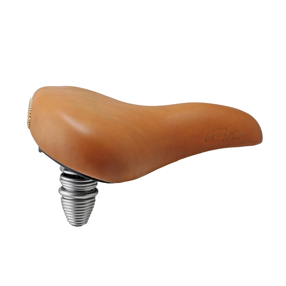 Monte Grappa Country Tour Yaylı Vintage Bisiklet Selesi Kahverengi 22,5x25,5cm SLE-328