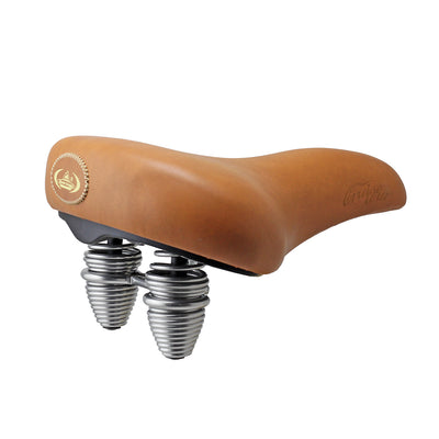 Monte Grappa Country Tour Yaylı Vintage Bisiklet Selesi Kahverengi 22,5x25,5cm SLE-328