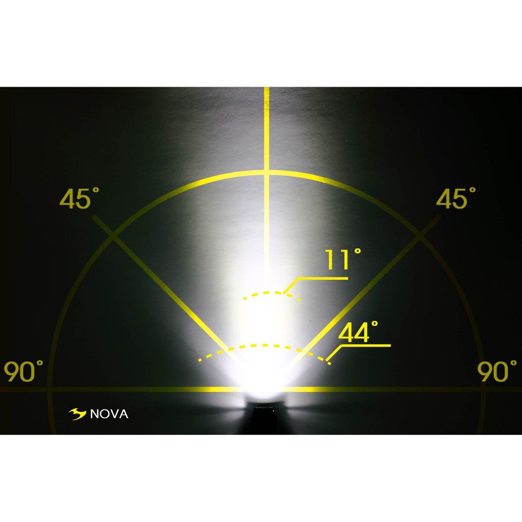 Moon Nova 100 AA Pilli Ön Aydınlatma Siyah
