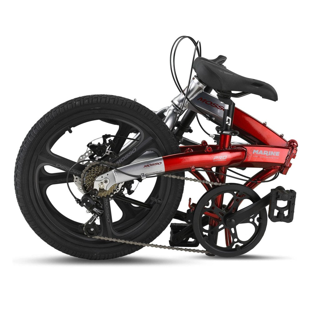 Mosso Marine Katlanır Bisiklet 20 Jant Mekanik Disk Fren 2022 Model Alüminyum