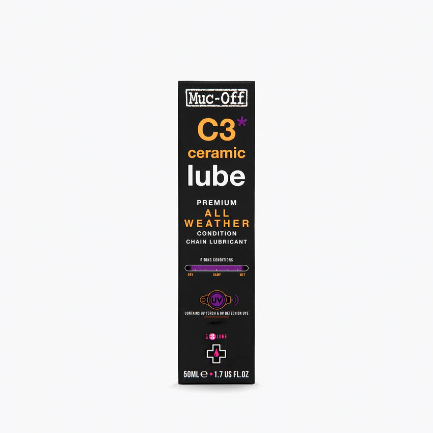 Muc-Off C3 Ceramic Allweather Bisiklet Zincir Yağı Seramik 50ML