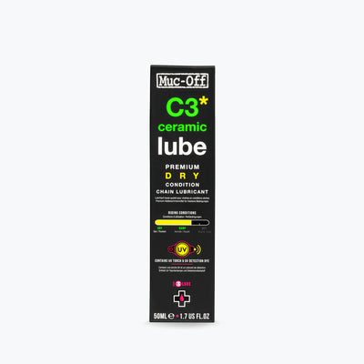 Muc-Off C3 Ceramic Dry Lube 50ML Seramik Kuru Hava Zincir Yağı