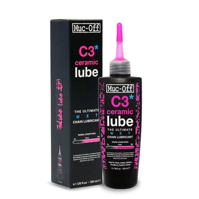 Muc-Off C3 Wet Weather Ceramic Zincir Yağı 120 ML