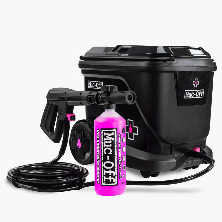 Muc-Off Mobile Pressure Washer Starter Bundle Şarjlı Basınçlı Yıkama Makinesi Başlangıç Paketi 21116